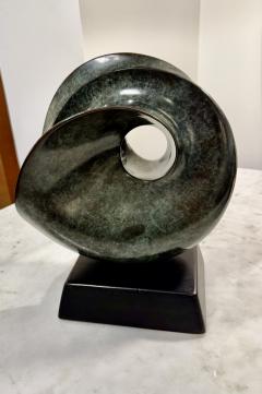 Abstract bronze sculpture by David Allen Chamberlain 1886  - 3976858