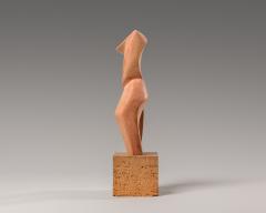 Abstract sculpture in terracotta on cork Italy 1982 - 3425507