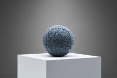 Accent Ball Pillow in Blue Fabric - 2496824