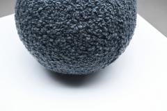 Accent Ball Pillow in Blue Fabric - 2496854
