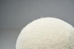 Accent Ball Pillow in Sand Coloured Fabric - 2369105
