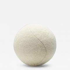 Accent Ball Pillow in Sand Coloured Fabric - 2371336