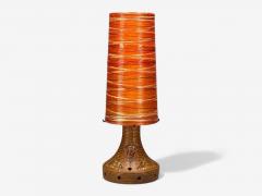 Accolay Pottery Accolay Ceramic Stained Glass Spun Resin Floor Lamp France 1955 - 4380135