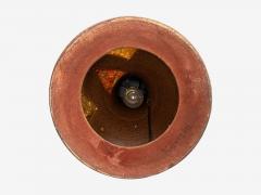 Accolay Pottery Accolay Ceramic Stained Glass Spun Resin Floor Lamp France 1955 - 4380141