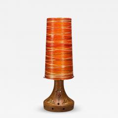 Accolay Pottery Accolay Ceramic Stained Glass Spun Resin Floor Lamp France 1955 - 4381869