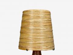 Accolay Pottery Accolay Ceramic Stained Glass Spun Resin Table Lamp France 1960s - 4380121