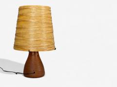 Accolay Pottery Accolay Ceramic Stained Glass Spun Resin Table Lamp France 1960s - 4380125