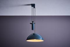 Achille Castiglioni 1 of 2 Pendant Lamps with Counter Weight by Achille Castiglioni Italy 1960s - 3450180