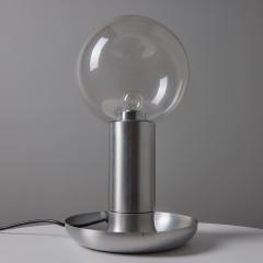 Achille Castiglioni 1970s Metal Glass Table Lamp in the Manner of Achille Castiglioni - 4281566
