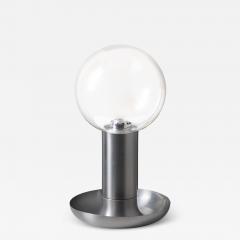 Achille Castiglioni 1970s Metal Glass Table Lamp in the Manner of Achille Castiglioni - 4281656