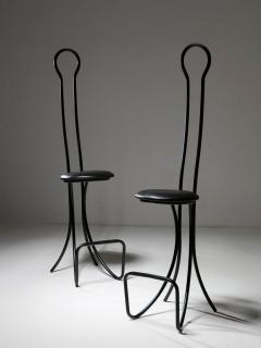 Achille Castiglioni Pair of Spluga High Stools by Castiglioni for Zanotta - 4726612