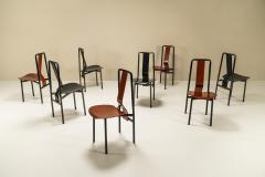 Achille Castiglioni Set of 8 Irma Dining Chairs by Achille Castiglioni for Zanotta Italy 1970s - 3109977