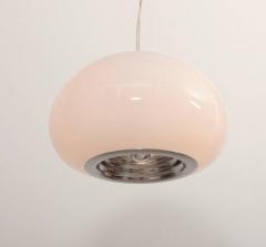 Achille Castiglioni Set of Three Black and White Pendant Lamp by Castiglioni for Flos - 563844