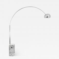 Achille Pier Giacomo Castiglioni Italian Arco Floor Lamp Achille Pier Giacomo Castiglione Flos Italia 1962 - 3922897