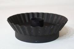 Acroterion Bespoke Hookah Base Photophore 19th Century Fluted Brass Base - 4367543