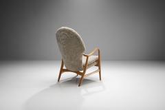 Acton Schubell Ib Madsen and Acton Schubell Highback Chair Denmark 1950s - 1315887
