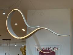 Adam Bentz Contemporary Ashwood Organic Chandelier LED USA 21st C  - 4168714