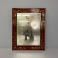 Adam s Style Small Wall Mirrors Leaf Motif Satinwood Distressed USA 1930s - 3445823