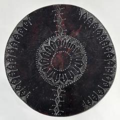 Addis Ababa Ethiopian Wood Table Carved From 1 Piece of Wood Late 20th Century - 4097052