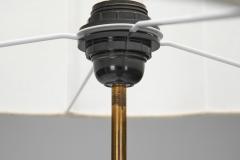 Adjustable Brass and Lacquered Metal Floor Lamp Europe Mid 20th Century - 4528239