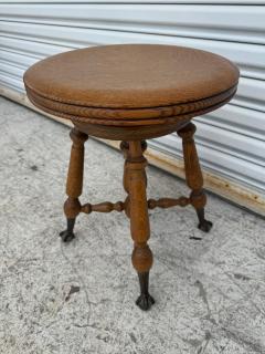 Adjustable Claw Ball Piano Stool - 4286251
