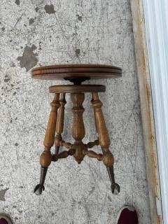 Adjustable Claw Ball Piano Stool - 4286289
