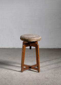 Adjustable Danish Modern stool - 4643711