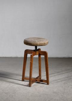 Adjustable Danish Modern stool - 4643712