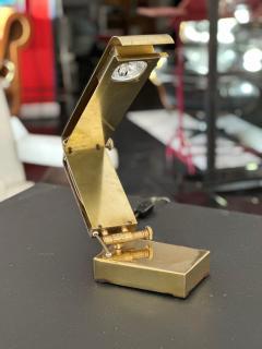 Adjustable Italian Brass Table Lamp 1970s - 3997947