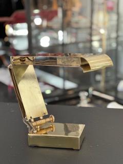 Adjustable Italian Brass Table Lamp 1970s - 3997956