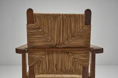 Adjustable Smoking Chair With Wicker Back and Seat Europe 20th Century - 4528289
