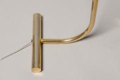 Adjustable floor lamp in chrome plated brass France 1960s - 3438806