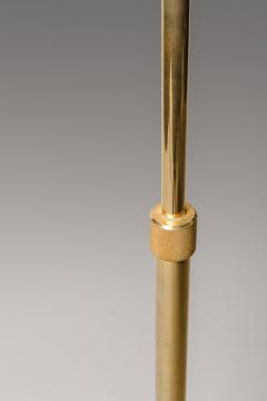 Adjustable floor lamp in chrome plated brass France 1960s - 3438807