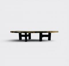 Ado Chale Ado Chale Coffee table Relief of Polished Agates - 4564242