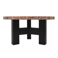 Ado Chale Ado Chale Rare and Iconic Fossilized Wood Top Table 1960s - 4212603