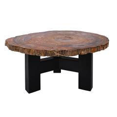 Ado Chale Ado Chale Rare and Iconic Fossilized Wood Top Table 1960s - 4212604