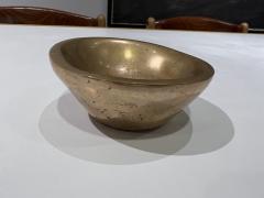 Ado Chale Small Bronze Bowl by Ado Chale signed - 2760936