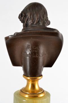 Adolf Karl Brutt Bronze Bust W Shakespeare By Adolf Karl Brutt 1910 Germany H Gladenbeck Son - 1324949