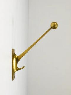 Adolf Loos Adolf Loos Art Nouveau Brass Wall Hook for Knize Comp Vienna Austria 1909 - 4066651