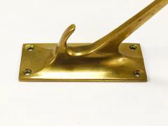 Adolf Loos Adolf Loos Art Nouveau Brass Wall Hook for Knize Comp Vienna Austria 1909 - 4066730