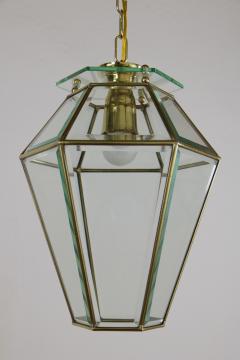 Adolf Loos Italian Midcentury Lanter Pendant Lamp Adolf Loos Style 1950s - 3095361