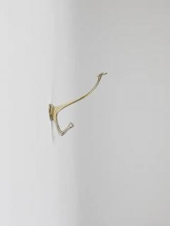 Adolf Loos Up to 6 Adolf Loos Art Nouveau Nickel Brass Wall Hooks Caf Capua Vienna 1900s - 4078899