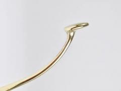 Adolf Loos Up to 6 Adolf Loos Art Nouveau Nickel Brass Wall Hooks Caf Capua Vienna 1900s - 4078937