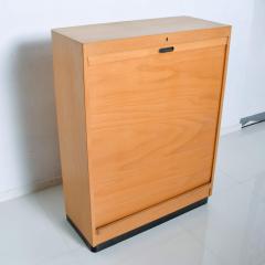 Adolf Meyer Bauhaus Mid Century Modern File Cabinet by Adolf Maier Blonde Wood Germany - 1235746