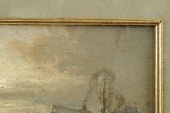 Adolf Stademann Adolf Stademann German 1824 1895 Painting of Figures Skating  - 729277