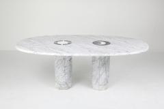 Adolfo Natalini Sun Moon Marble Dining Table by Adolfo Natalini for Up Up 1990s - 1183776