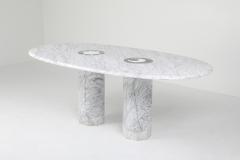 Adolfo Natalini Sun Moon Marble Dining Table by Adolfo Natalini for Up Up 1990s - 1183777