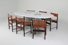 Adolfo Natalini Sun Moon Marble Dining Table by Adolfo Natalini for Up Up 1990s - 1183781