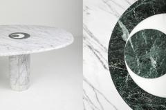 Adolfo Natalini Sun Moon Marble Dining Table by Adolfo Natalini for Up Up 1990s - 1183782