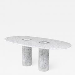 Adolfo Natalini Sun Moon Marble Dining Table by Adolfo Natalini for Up Up 1990s - 1184818